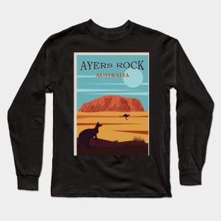 Australia - Ayers Rock Long Sleeve T-Shirt